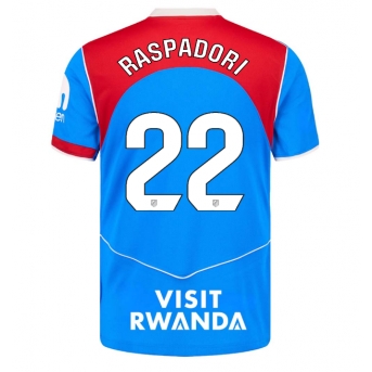 Billige Fotballdrakt Atletico Madrid Giacomo Raspadori #22 Replika Tredjedrakt 2025-26 Kortermet